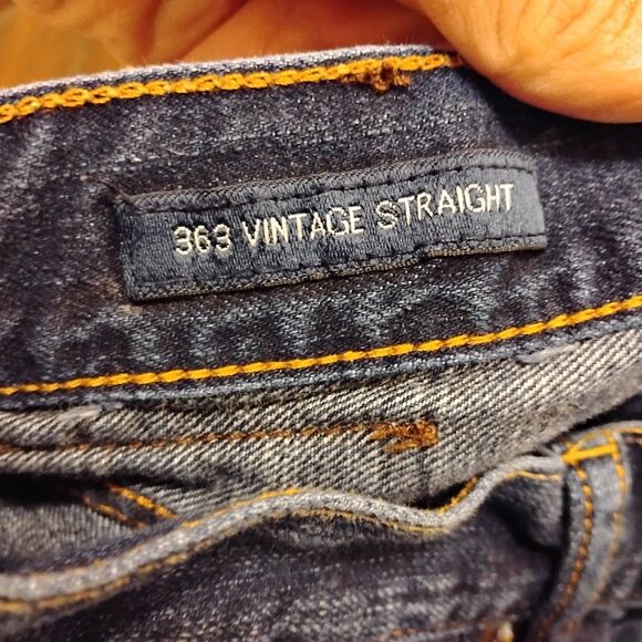 Lucky Brand jeans mens 34x30 blue denim 363 vintage straight leg cotton - Picture 8 of 10